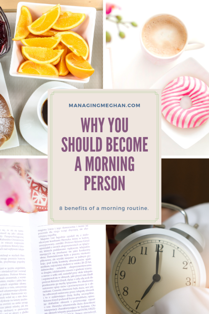 Why you should become a morning person.
