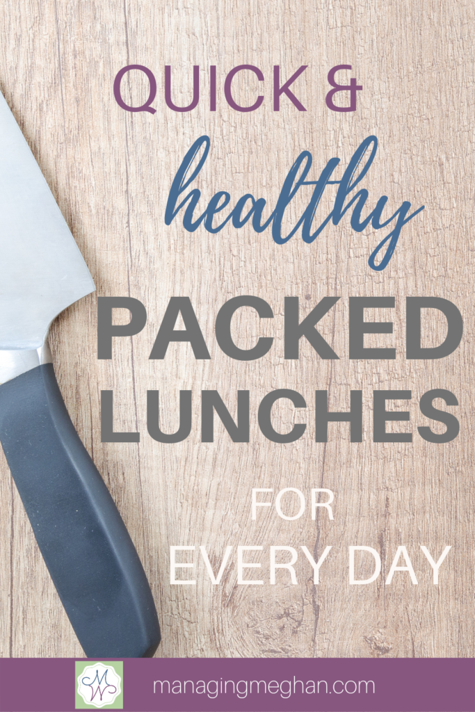 It is back to school time. Get a healthy packed lunch system to help you pack lunches quickly and on a budget. These ideas will help you pack cheap and easy lunches for school or for work. Find read tips to pack delicious meals for kids or adults. Fill that lunch box with protein, veggies, and fruit. Use the free download to help meal prep in the mornings for the best packed lunches. #mealplanning #packedlunch #schoollunchideas #schoollunch #healthylunchboxes
